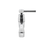 Torneira Cozinha Tanque Fixa Parede Arejador Luxo Cromada