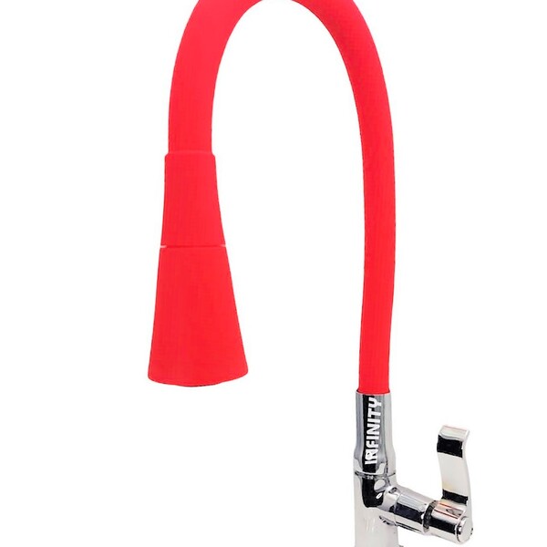 Torneira Cozinha Vermelha Mesa/bancada Gourmet 2 Jatos  C-70