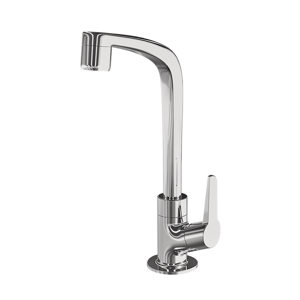 Torneira Cromada Para Lavatório Bica Alta Flatt Lorenzetti 11