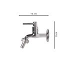 Torneira Curta Para Jardim/área Externa Metal 1/4v Casagrande