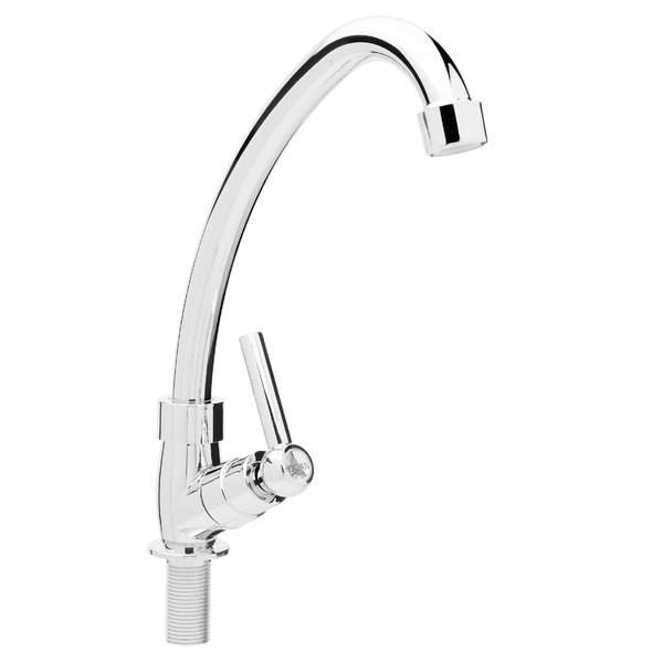 Torneira De Abs Cromada Giratória Mesa Longa Ca02l Doan