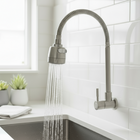 Torneira de Água Fria Parede de Cozinha Com Ducha 1/4 De Volt