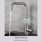 Torneira de Bancada para Cozinha Gourmet com Monocomando Mist