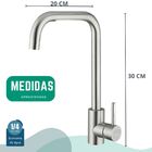 Torneira de Bancada para Cozinha Gourmet com Monocomando Mist