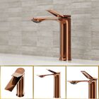 Torneira De Banheiro Berlim Rose Gold Baixo Quente E Frio Gol