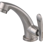 Torneira de Banheiro em Inox Escovado Lavatório 1/4 de Volta