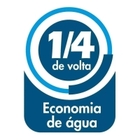 Torneira de Banheiro em Inox Escovado Lavatório 1/4 de Volta