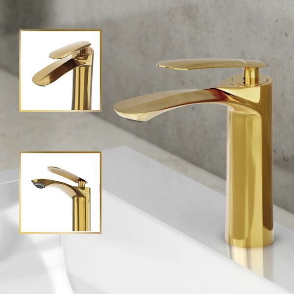 Torneira De Banheiro Lavabo Grécia Monocomando 100% Metal Pre