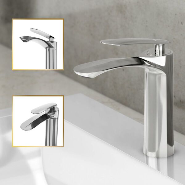 Torneira De Banheiro Lavabo Grécia Monocomando 100% Metal Pre