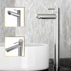 Torneira De Banheiro Lavabo Madrid Bica Alta Aço Escovado Gol