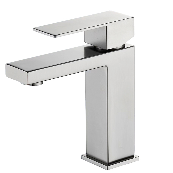 Torneira De Banheiro Lavabo Misturador Monocomando Aço Inox 3