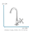 Torneira De Banheiro/lavatório Oliveira 1198 C-52 De Mesa Em