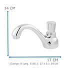 Torneira De Banheiro/lavatório Oliveira Cisne Automática Com