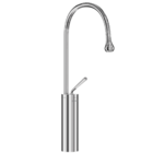 Torneira De Banheiro Luxo Capri Monocomando Gota Aço Inox Gol