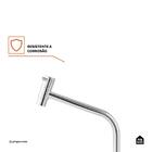 Torneira De Banheiro Monocomando Alta Aurá Pingoo.casa - Prata
