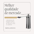 Torneira De Banheiro Moscou Cromado Quente E Frio Goldenx