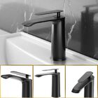 Torneira De Banheiro Moscou Preto Misturador Quente Frio Gold