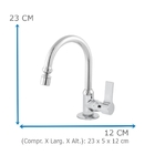 Torneira De Banheiro Oliveira 1198 3/4 C-70 1/4 Volta Com Bic