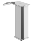 Torneira De Banheiro Sensor Automático New York Cromada Aço I