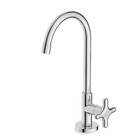 Torneira de Pia para Banheiro com Bica Média Cromada Cross Celite