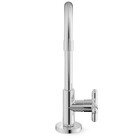 Torneira de Pia para Banheiro com Bica Média Cromada Cross Celite