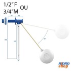 Torneira De Boia Caixa D'agua 1/2 E 3/4 - 191401