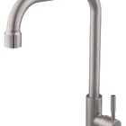 Torneira De Cozinha Aço Escovado Inox 304 1/4 De Volta