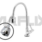 Torneira De Cozinha Bancada Flexível Arejador 7011 Via Flix