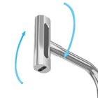 Torneira De Cozinha Bico Flexivel Tóquio Cromado Metal Goldenx