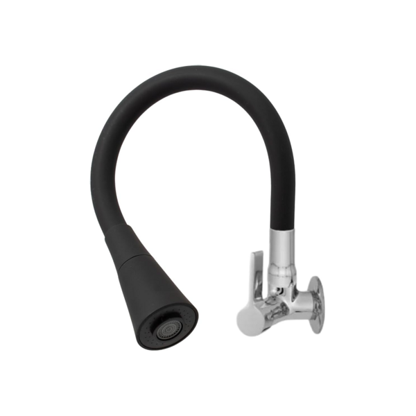 Torneira De Cozinha Cone Preto/black C-70 Gourmet Casagrande