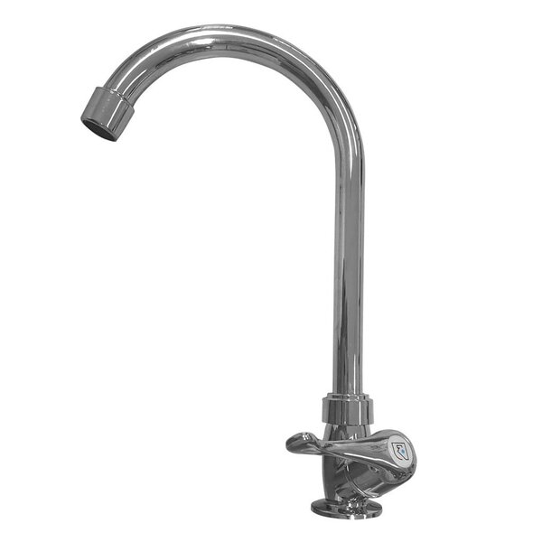 Torneira De Cozinha De Bancada Bica Móvel Super Alta 1/4' Vol