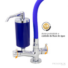Torneira De Cozinha De Mesa Azul Com Filtro Blindado Azul Con