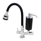 Torneira De Cozinha De Mesa Preto Com Filtro Blindado Preto C