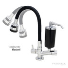 Torneira De Cozinha De Mesa Preto Com Filtro Blindado Preto C