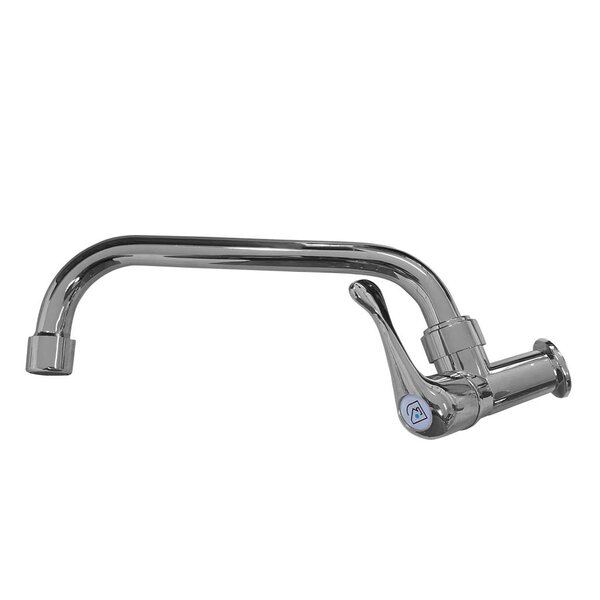 Torneira De Cozinha De Parede Bica Móvel Horizontal 1/4' De V