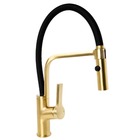 Torneira De Cozinha Em Aço Inoxidável 304 Dourada Willhome Wh