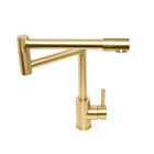 Torneira De Cozinha Em Aço Inoxidável 304 Dourada Willhome Wh