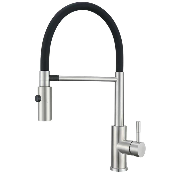Torneira De Cozinha Flexível Misturador Monocomando Inox Esco