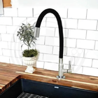 Torneira De Cozinha Gourmet Bancada Flexível Safira C63