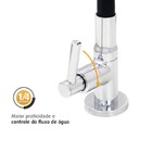 Torneira De Cozinha Gourmet Com Arejador Fixo De Mesa Flexíve