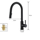 Torneira De Cozinha Gourmet Com Sensor De Toque Bancada Pia