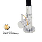 Torneira De Cozinha Gourmet De Mesa Revestida Em Silicone Pre