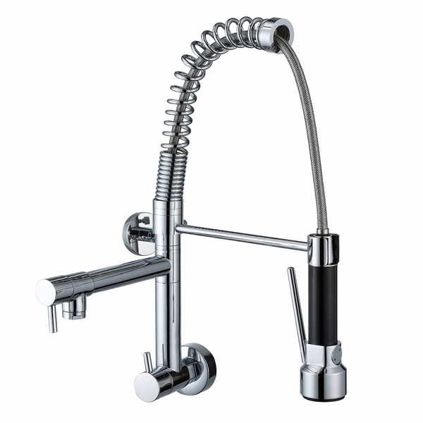 Torneira de Cozinha Gourmet De Parede Água Fria Cromada 100%