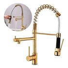 Torneira De Cozinha Gourmet Dourada Luxo Monocomando Inox