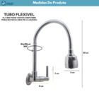 Torneira De Cozinha Gourmet Luxo De Parede