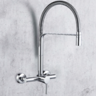 Torneira de Cozinha Gourmet Misturador Monocomando De Parede