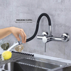 Torneira de Cozinha Gourmet Misturador Monocomando De Parede