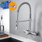 Torneira de Cozinha Gourmet Misturador Monocomando De Parede