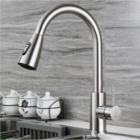 Torneira De Cozinha Gourmet Monocomando Cabo Extensível Inox