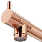 Torneira De Cozinha Gourmet Monocomando Rose Gold Bancada